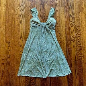 La Belle twist front dress